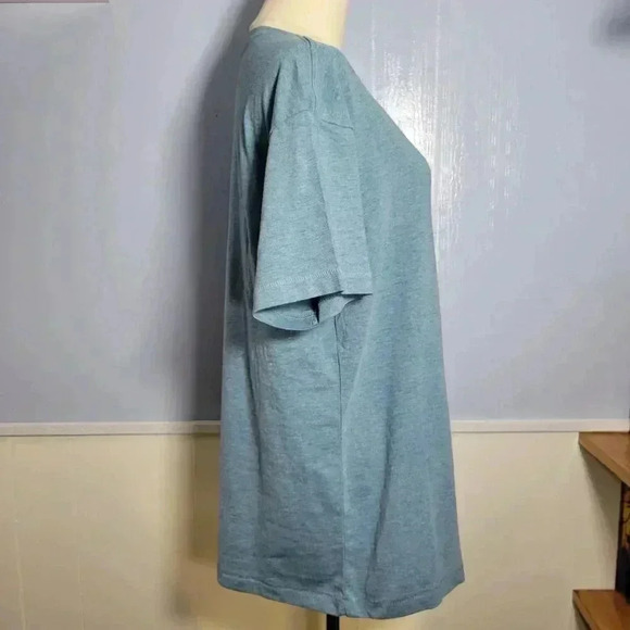 Gap Medium Bundle of 3 Bright Blue Gray Bright Blue Longsleeve / Short Sleeve - Picture 9 of 11